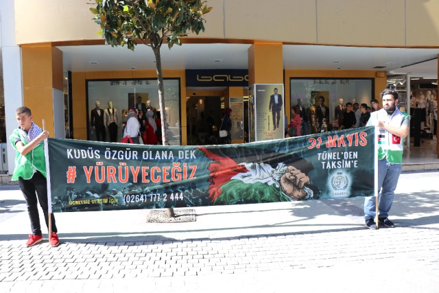 Mavi Marmara Saldırısını Protesto Etmek İçin Sakarya’da Sessiz Eylem