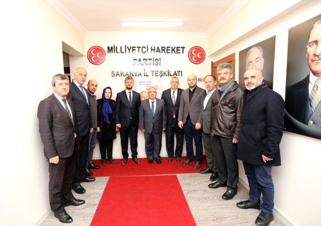 Vali Nayir’den MHP İl Teşkilatı’na Ziyaret