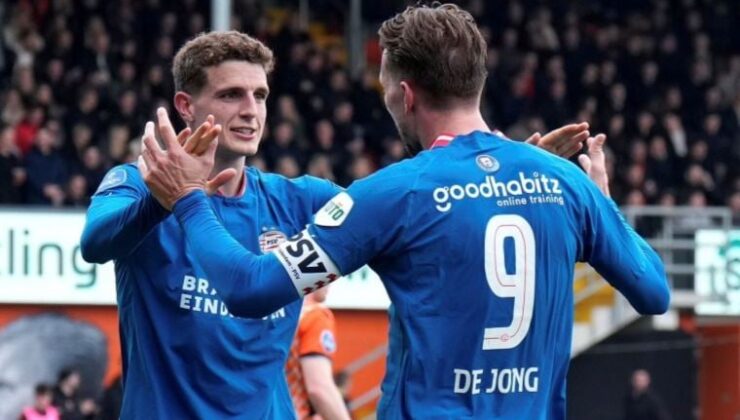 Hollanda Ligi’nde PSV Eindhoven 3 puanı 3 golle aldı