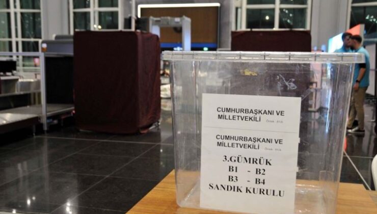 İstanbul Havalimanı’nda son hazırlıklar tamamlandı, oy kullanma 08.00’de başlıyor