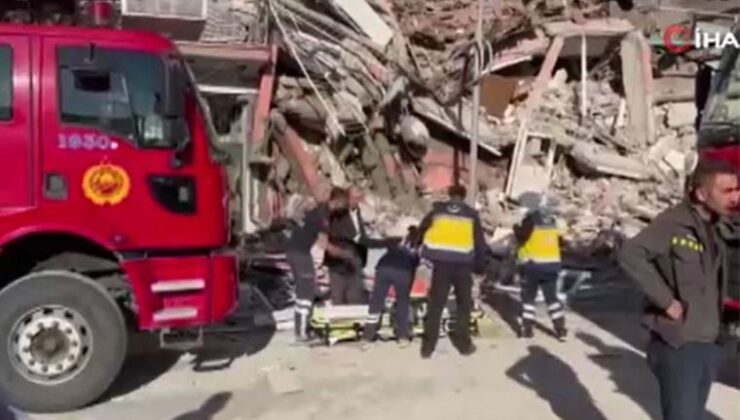 Son Dakika… Malatya’da bina çöktü! Arama kurtarma çalışmaları başlatıldı