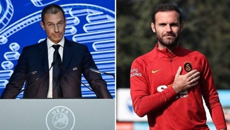 UEFA Lideri Aleksander Ceferin’den Juan Mata’ya vazife
