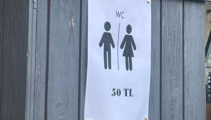 Çeşme ezber bozmuyor… Tuvalet fiyatı 50 TL!