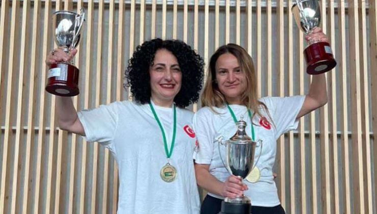 Dilek Yavaş ve Hatice Özgür Avrupa Şampiyonu Oldu