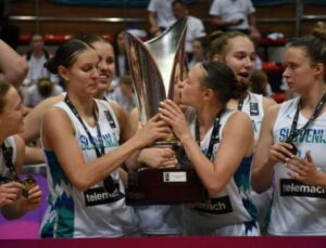 Slovenya FIBA 18 Yaş Altı Kızlar Avrupa Şampiyonası’nda zafere ulaştı