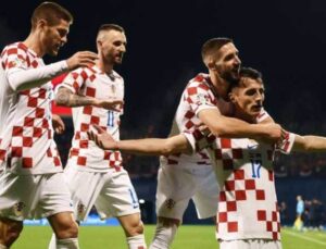 Hırvatistan tek golle bileti kaptı!