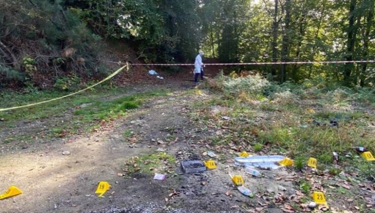 Zonguldak’ta ormanlık alanda yanmış ceset bulundu