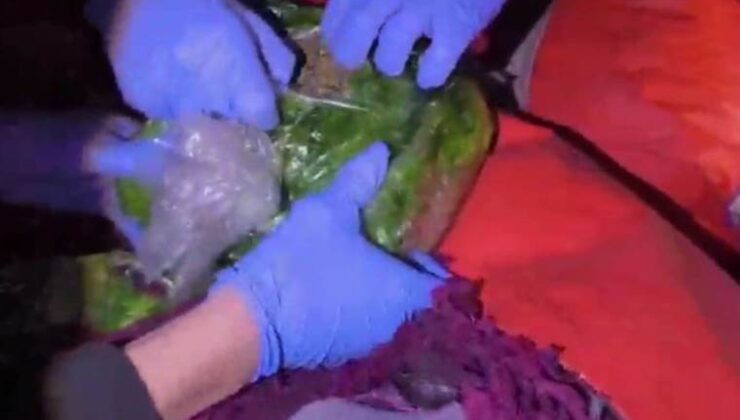 171 kilo uyuşturucu bulundu: 2 tutuklama