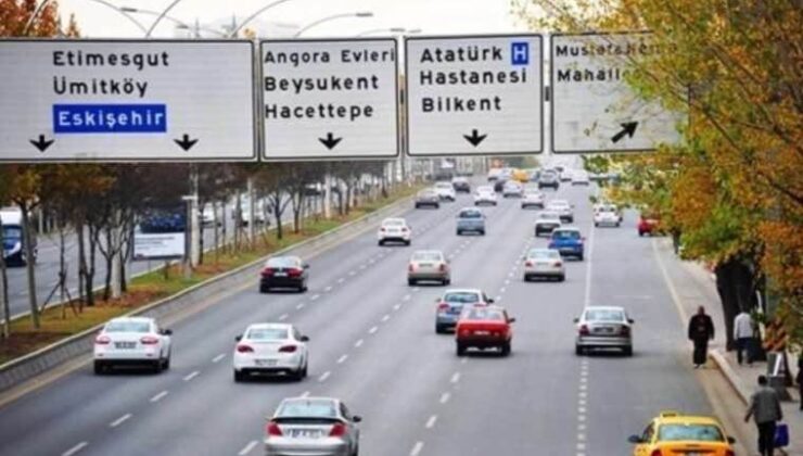 Ankara’da pazar günü birtakım yollar trafiğe kapatılacak