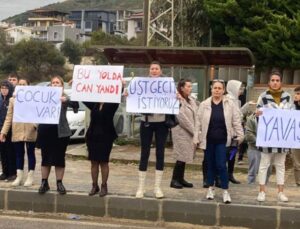 Tehlikeli okul yolunda korkulan oldu: Veliler isyan etti