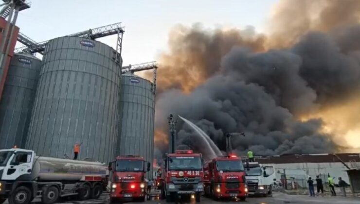 Gaziantep’te halı fabrikasında korkutan yangın!