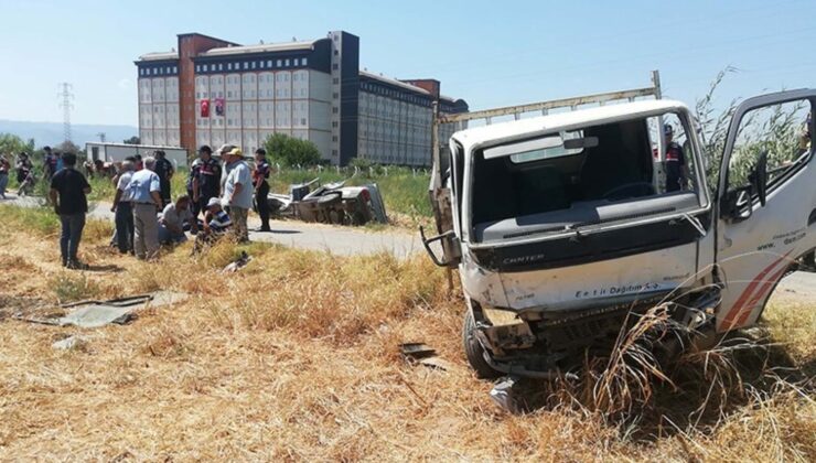 Aydın’da düğün dönüşü kaza: 1 meyyit, 6 yaralı