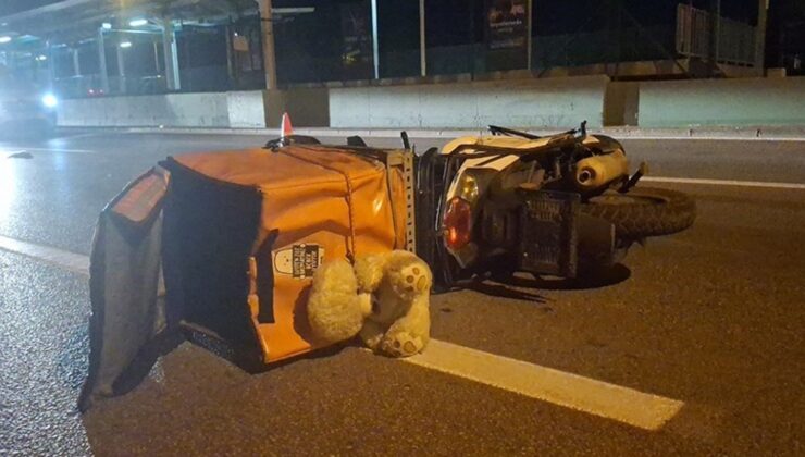 Bursa’da, bariyerlere çarpan motosikletli kurye kurtarılamadı: Bir detay yürekleri dağladı…