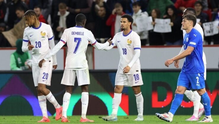 Fransa, İsrail’e gol oldu yağdı!