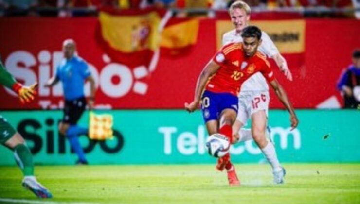 İspanya tek golle kazanmasını bildi!