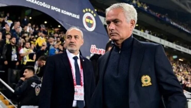 Fenerbahçe teknik yöneticisi Jose Mourinho’nun cezası onandı