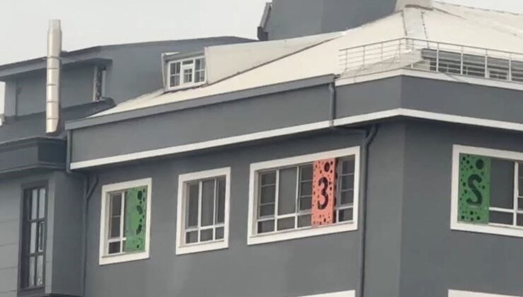 İstanbul’da bir özel okul kurşunlandı: Tehdit dolu bildiri bıraktılar!