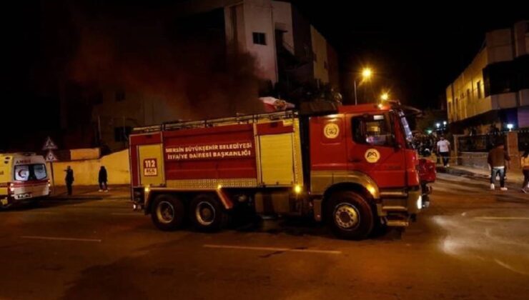 Mersin’de dokuma fabrikasında yangın: Dumandan etkilenenler var