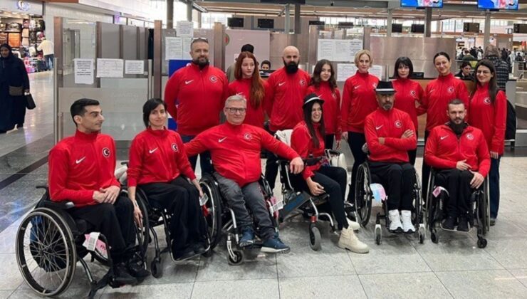 Paradans Ulusal Kadromuz, 2024 Avrupa Paradans Şampiyonası’na uğurlandı