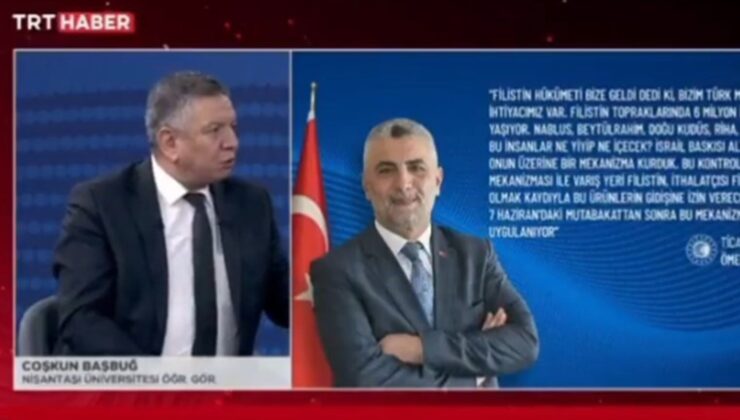 TRT ekranlarında canlı yayınlandı… İsrail’le ticareti eleştirenleri MOSSAD casusu ilan etti!