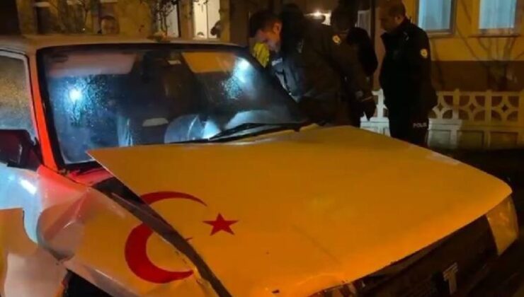 Balıkesir’de ‘dur’ ihtarına uymadı, polis araçlarına çarptı!