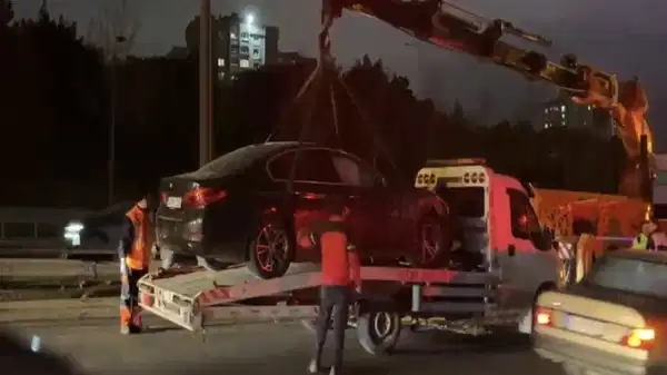 Başakşehir’de zincirleme kaza: 5 yaralı var!