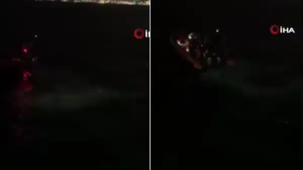 O anlar kamerada: Kent sınırları vapurundan denize düştü!