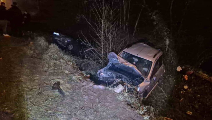 Çok yağış kazayı beraberinde getirdi: 6 kişi yaralandı