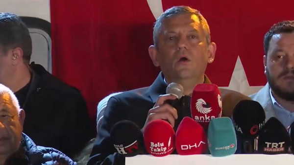 Özgür Özel’den Bolu’da açıklama! Tanju Özcan için geldi