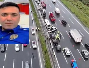 Başakşehir’de feci kaza: Ağır yaralanan polisin beyin mevti gerçekleşti