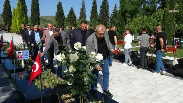 Türkiye Maden Emekçileri Sendikası yöneticileri Soma’da hayatını kaybeden madencileri andı