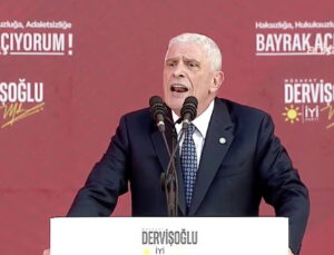 GÜZEL Parti’nin Bayrak Mitingi başladı: Dervişoğlu’ndan dikkat çeken iletiler