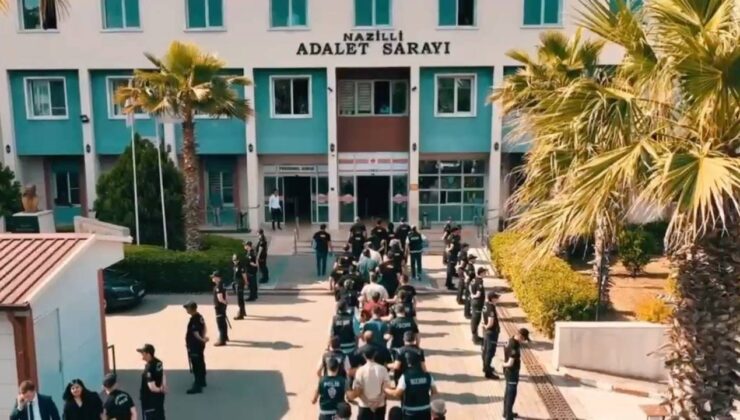 Nazilli’de yer ve araç kurşunlayan cürüm örgütüne operasyon