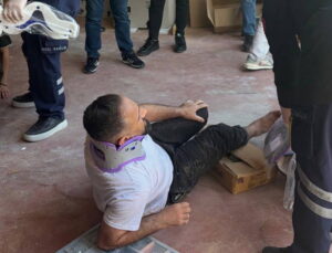 Yük asansörü yere çakıldı: 6 personel yaralı!